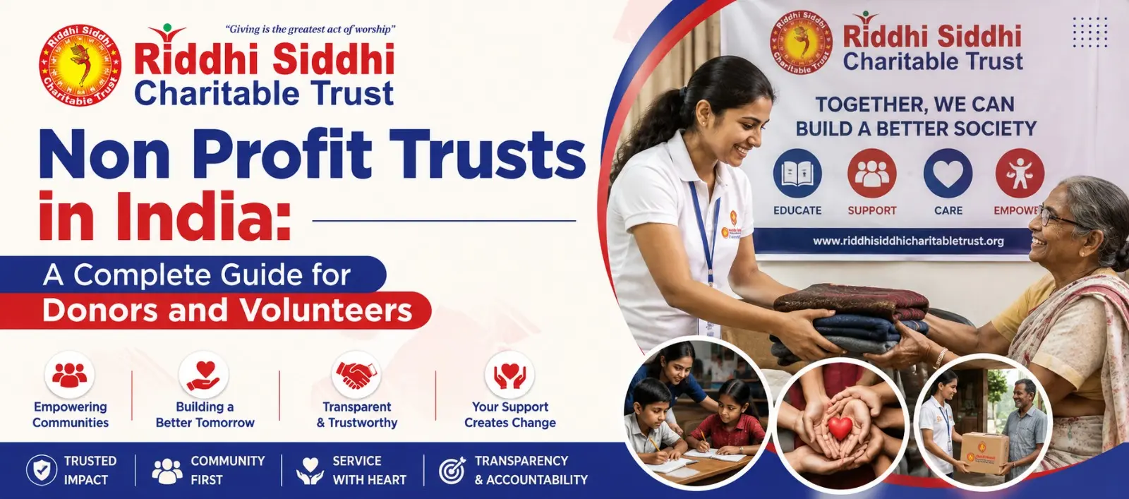 Non Profit Trusts in India: A Complete Guide for Donors and Volunteers